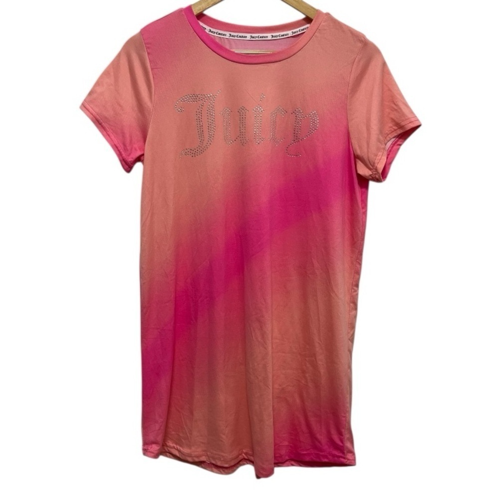 JUICY COUTURE NWOT Pink Ombre Night Gown Sleep Shirt Size Medium